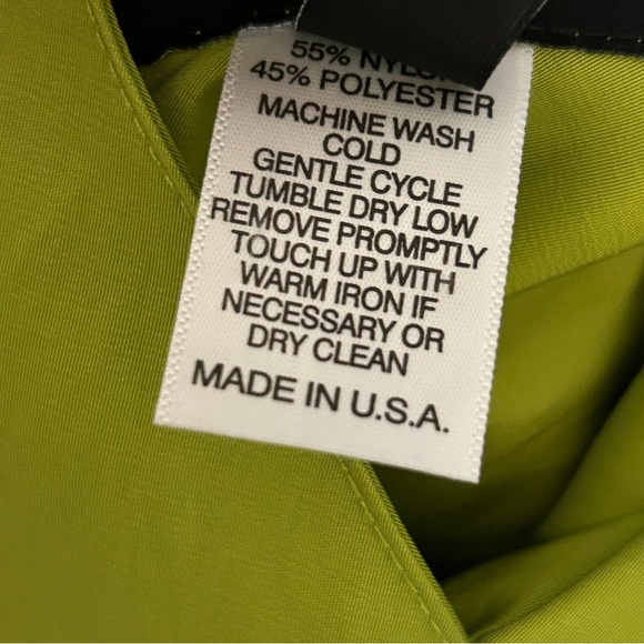 ❤️ Mycra Pac Lime Green Rain Windbreaker Jacket with Hood S - Picture 8 of 14